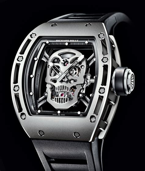 richard mille skull tourbillon price|richard mille 052 skull.